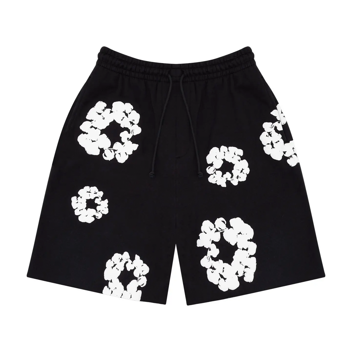 Denim Tears The Cotton Wreath Shorts Black