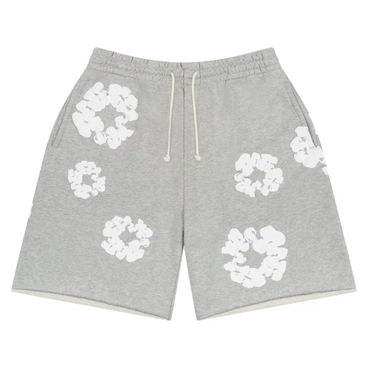Denim Tears The Cotton Wreath Shorts Grey