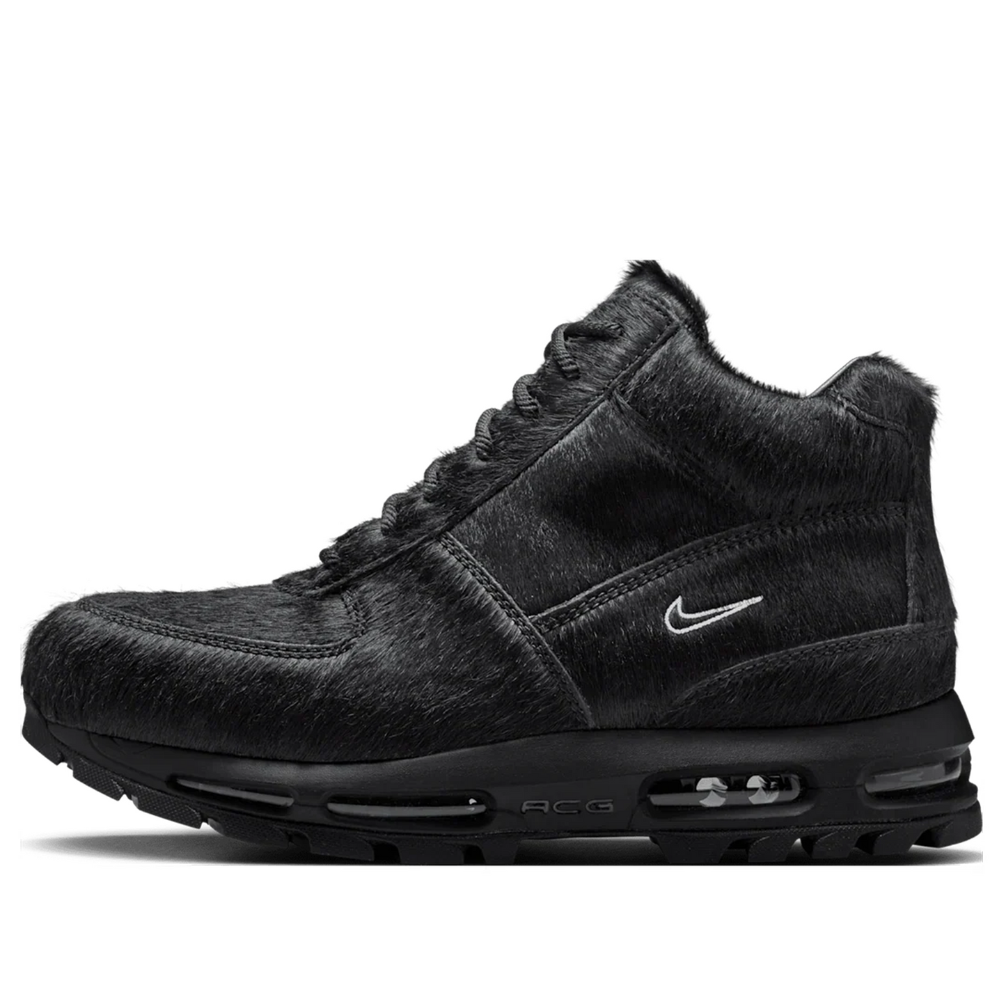 IO4635 001 Nike Air Max Goadome Black Pony Hair