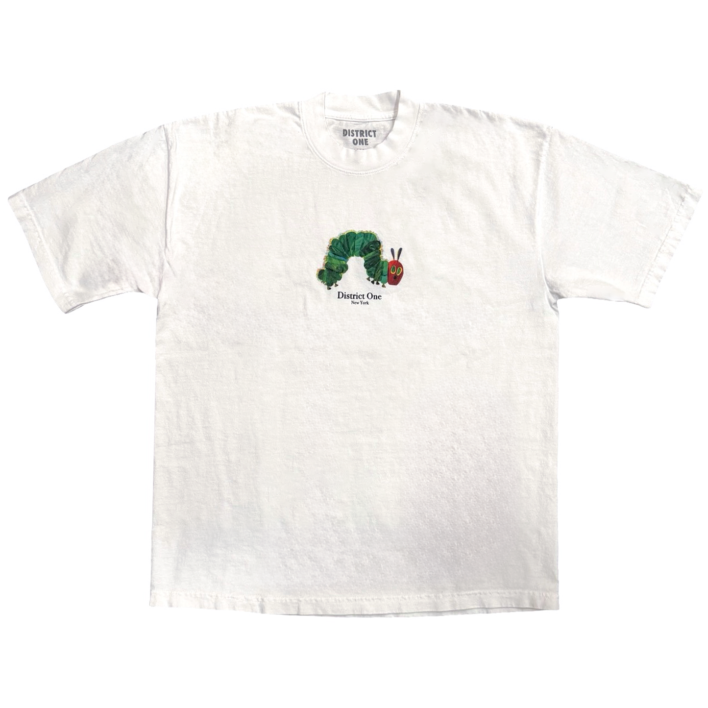 District One Caterpillar Tee White