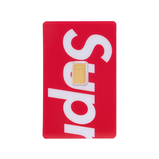 Supreme PAMP Suisse 1 g Gold Bar Gold