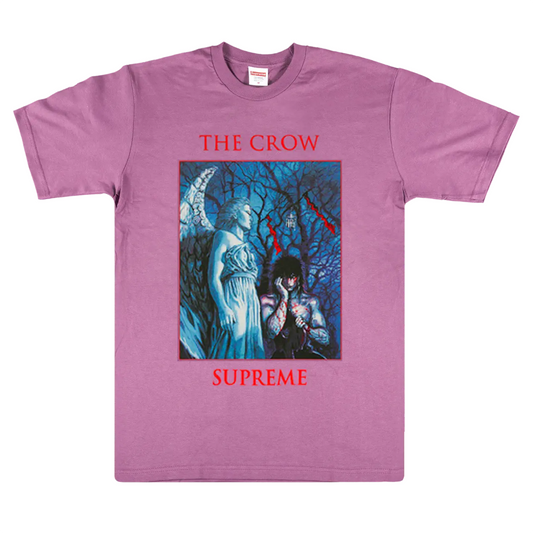 Supreme x The Crow Tee Plum