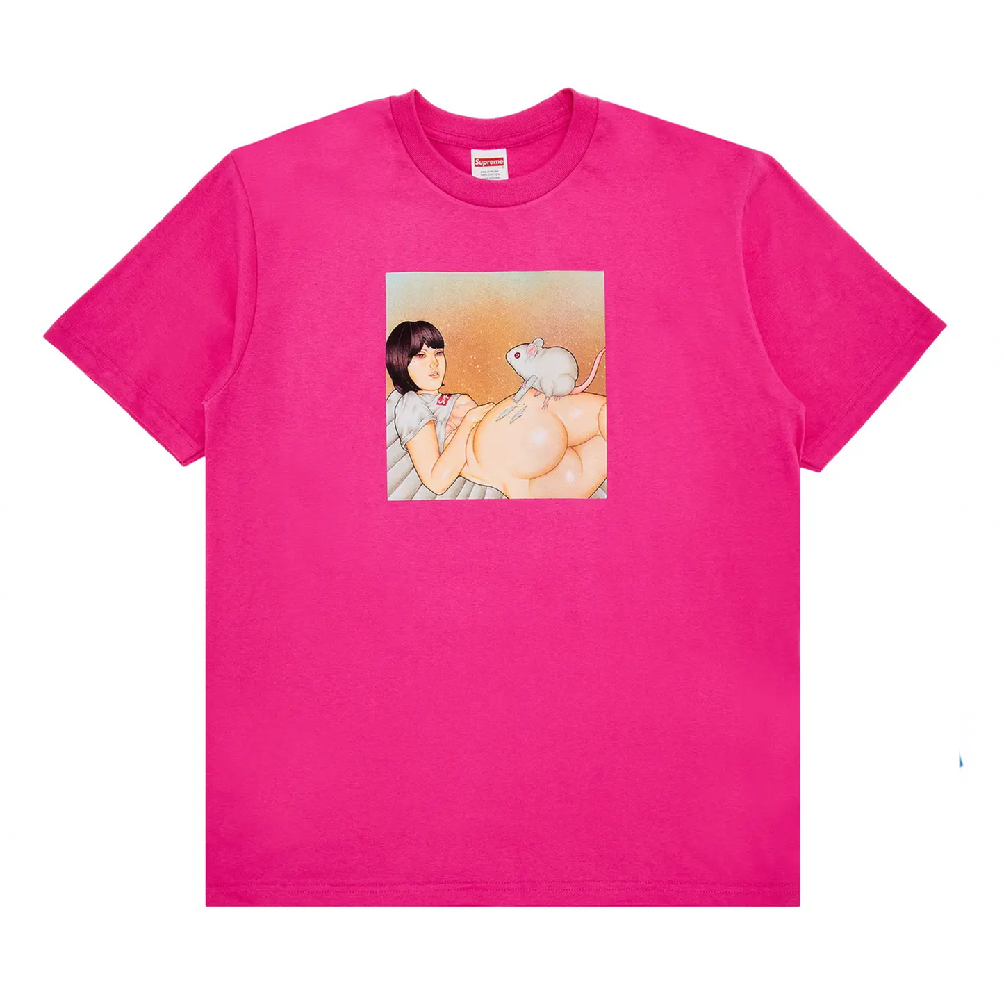 Supreme Mouse Tee (SS25) Fuchsia