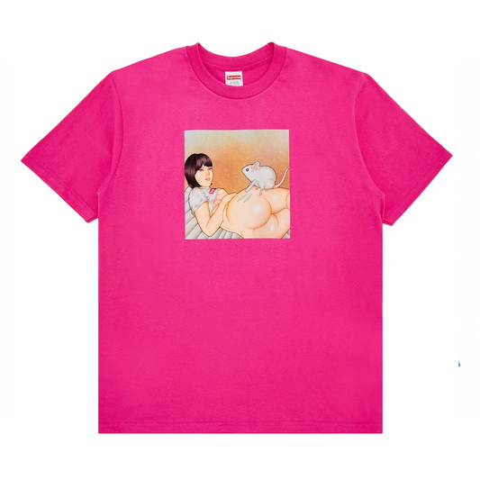 Supreme Mouse Tee (SS25) Fuchsia