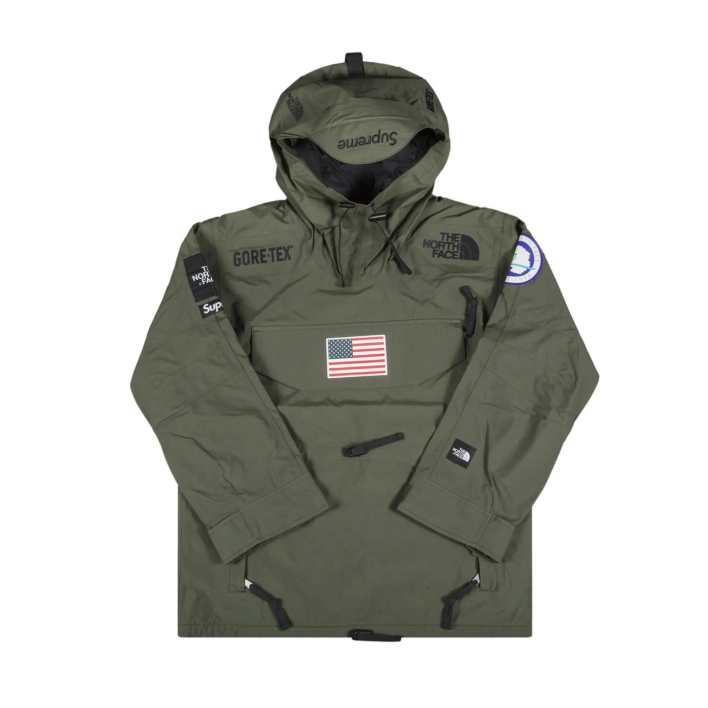 Supreme The North Face Trans Antarctica Expedition Pullover Jacket Olive