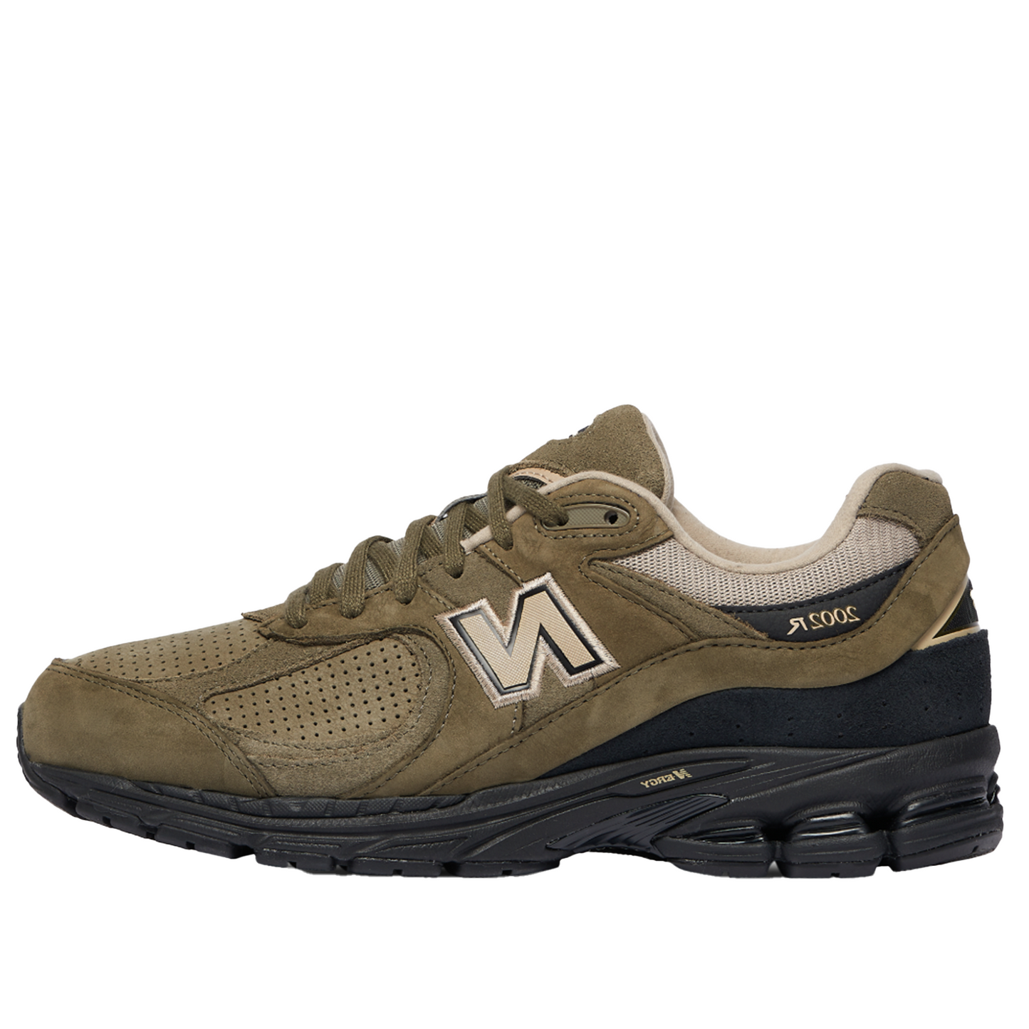 M2002RCF New Balance 2002R Olive Green Black