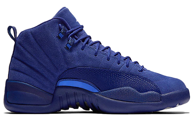 130690 400 Air Jordan 12 Retro Deep Royal Blue