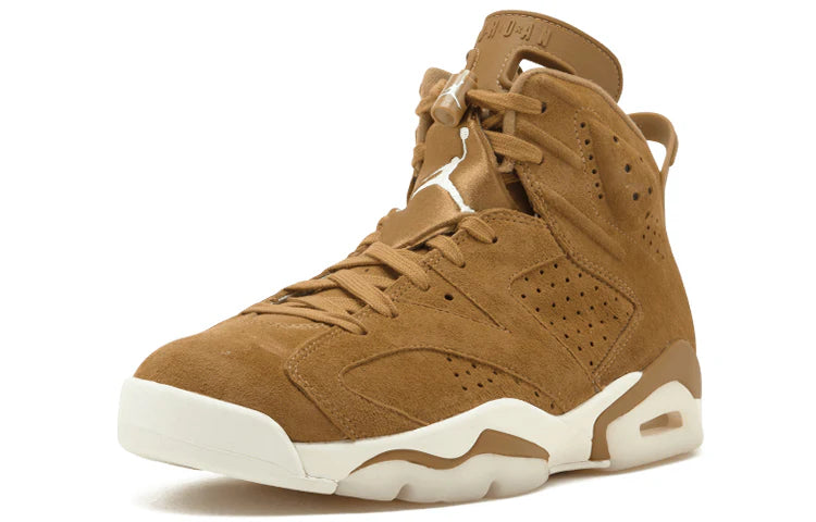 384664 705 Air Jordan 6 Retro Wheat