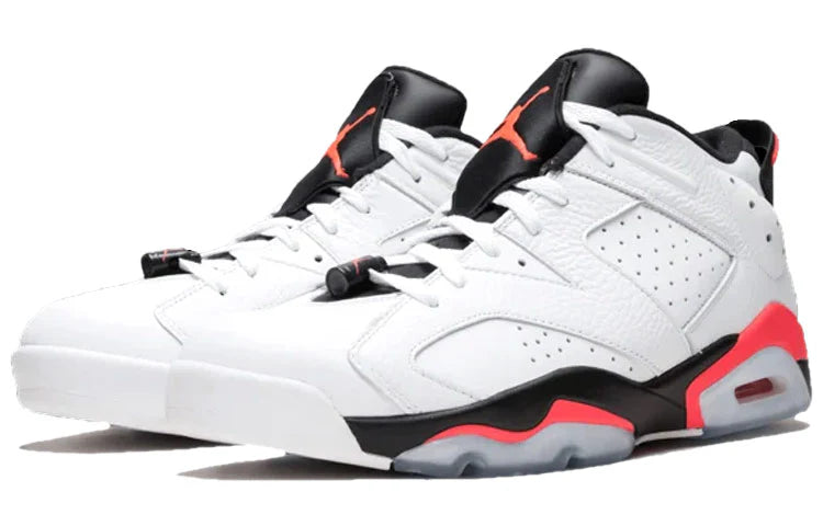 304401 123 Air Jordan 6 Retro Low Infrared White