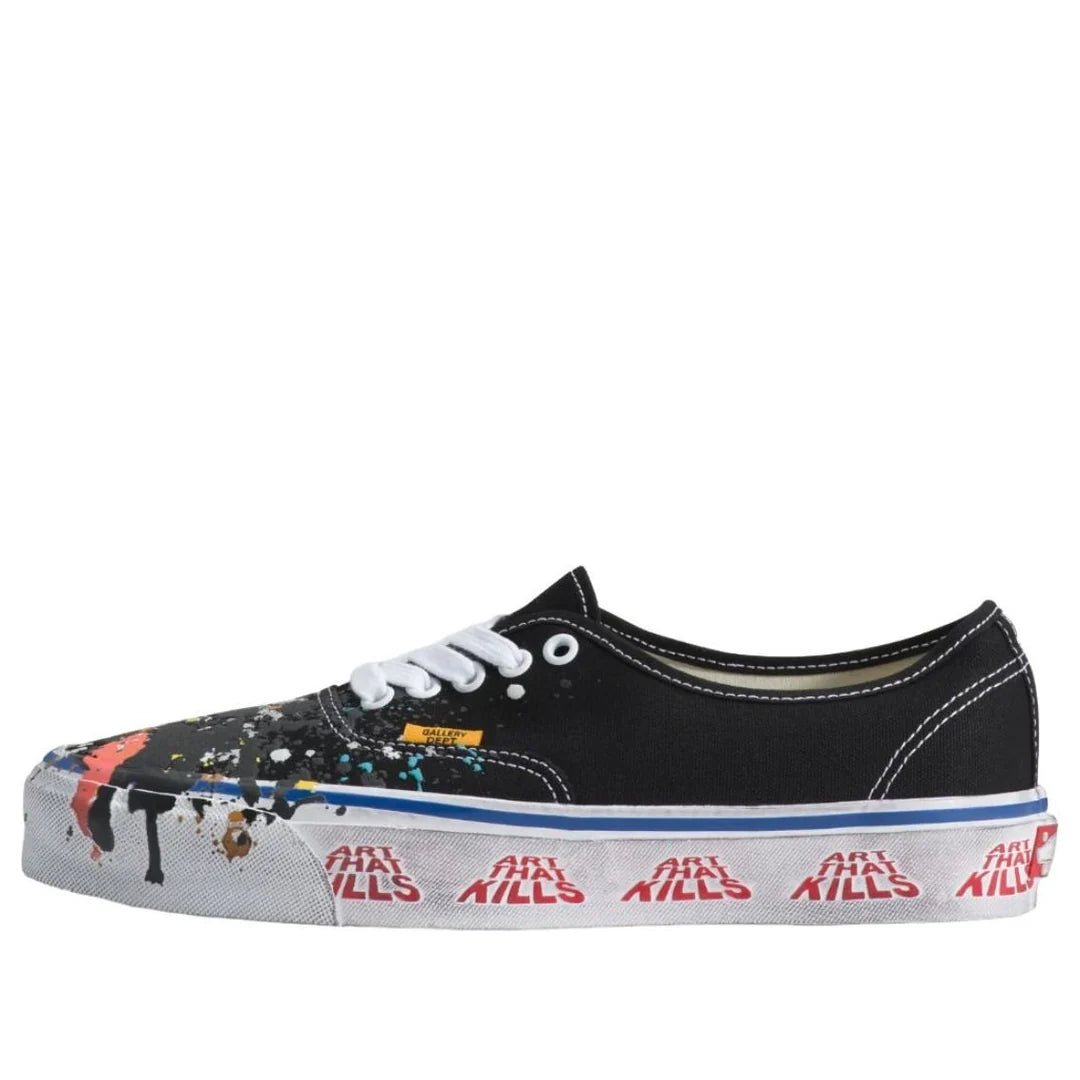 VN000EEUBLA Vans Authentic Reissue 44 Gallery Dept. Art That Kills Black