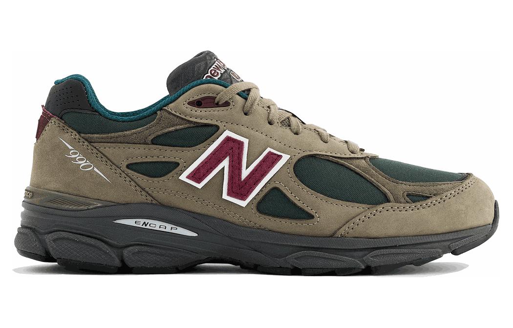 M990GP3 New Balance 990v3 MiUSA Teddy Santis Green Purple