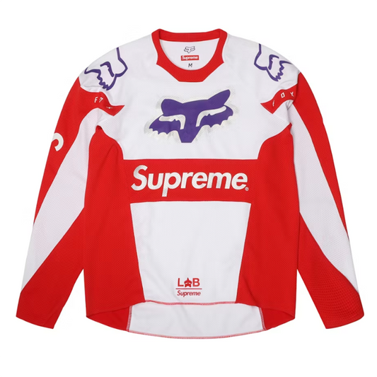 Supreme Fox Racing Moto Jersey Top Red [USED] - XL (Used)
