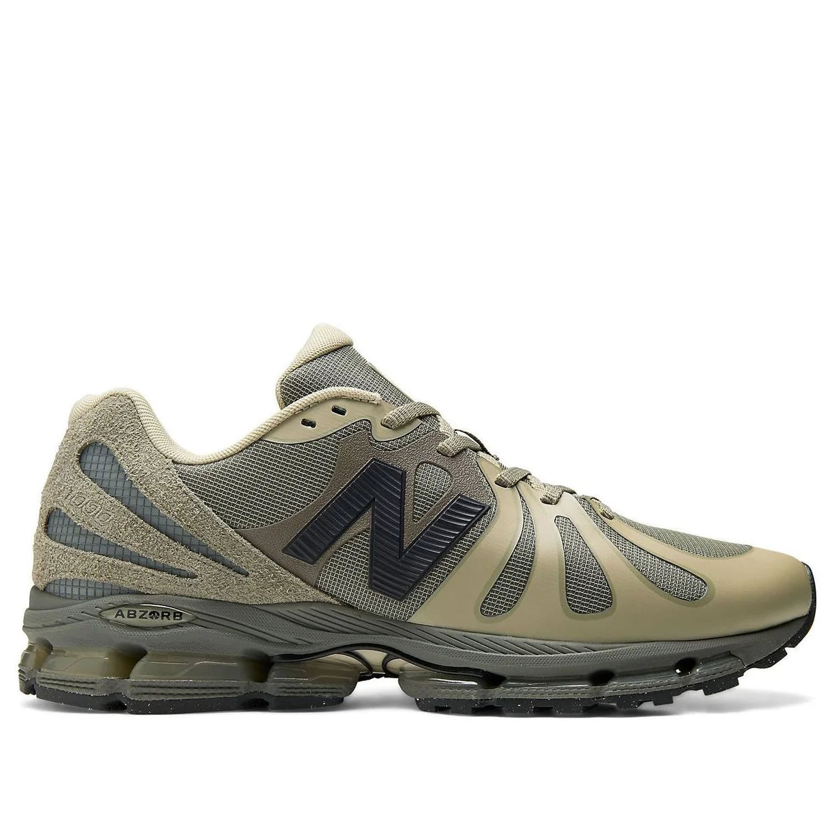 U1890ST New Balance Abzorb 1890 Stone Island Convert Green Vetiver