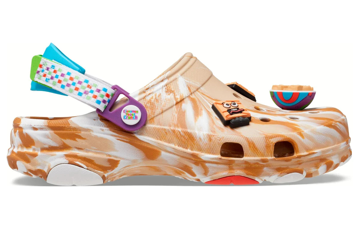 207920 2E9 Crocs Classic Clog Cinnamon Toast Crunch