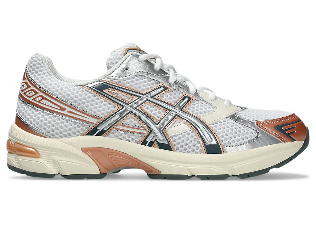 1202A502 101 ASICS Gel-1130 White Pure Silver Bronze (Women's)
