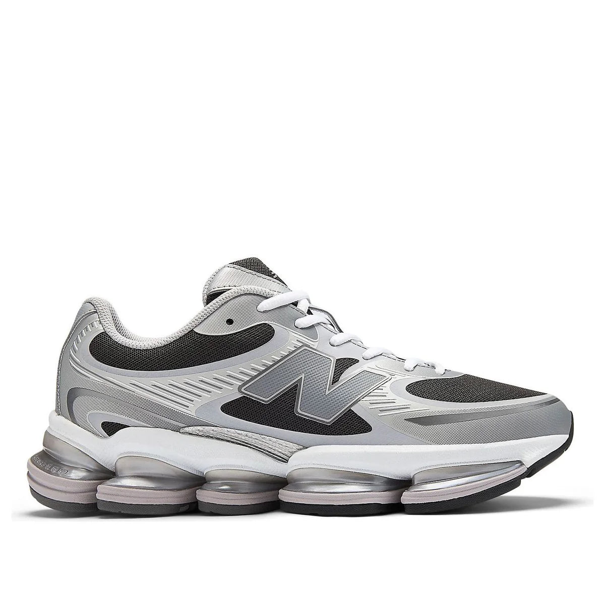 U20003OZ New Balance Abzorb 2000 Silver Metallic-Faded Black