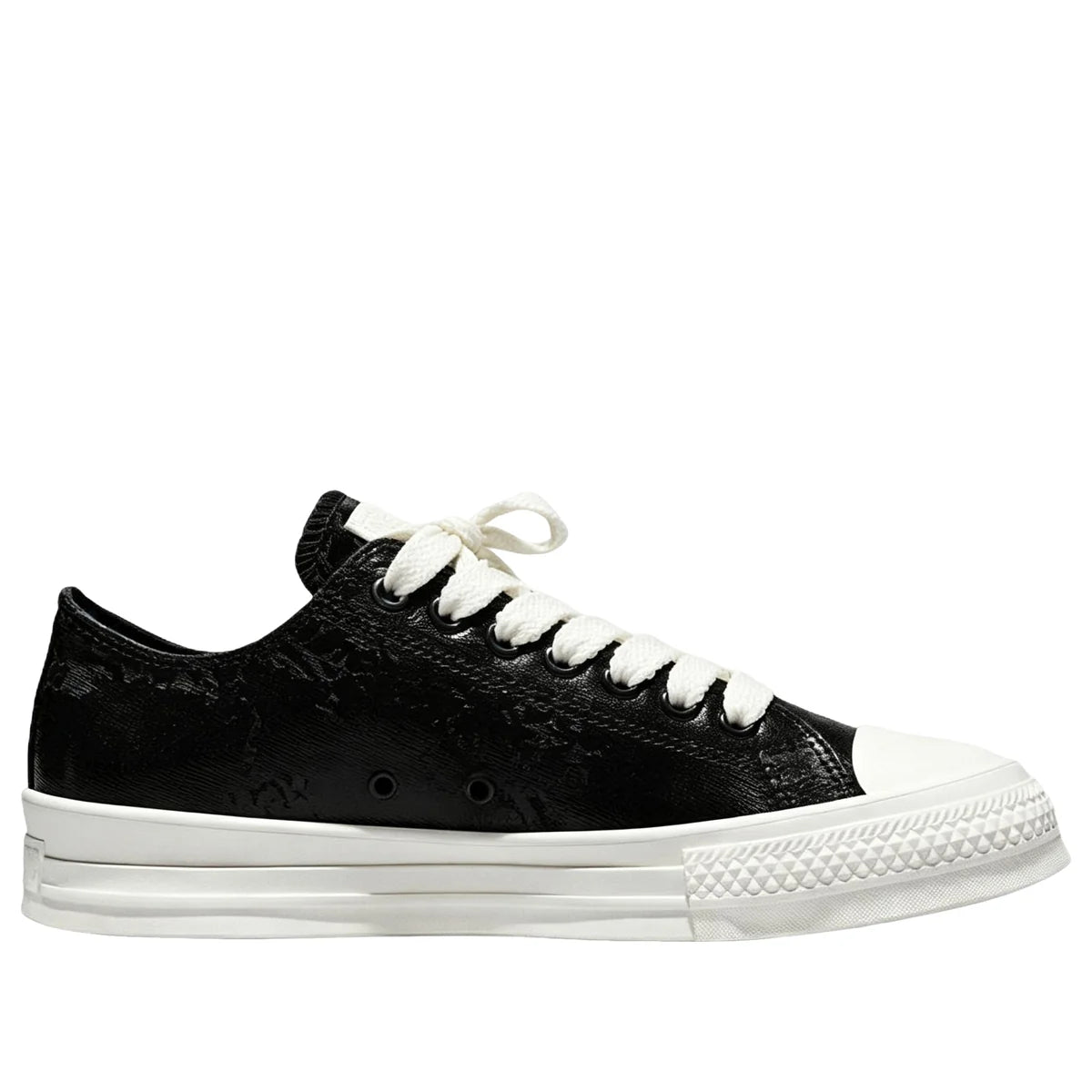 A24067C Converse Chuck Taylor All Star Throwback Low Waxed Denim Black