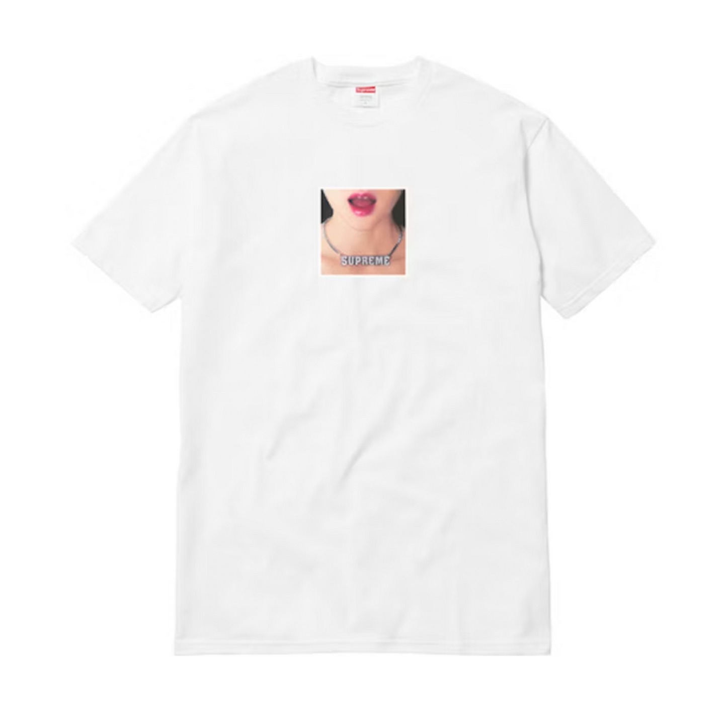 Supreme Necklace Tee White [USED] - L (Used)