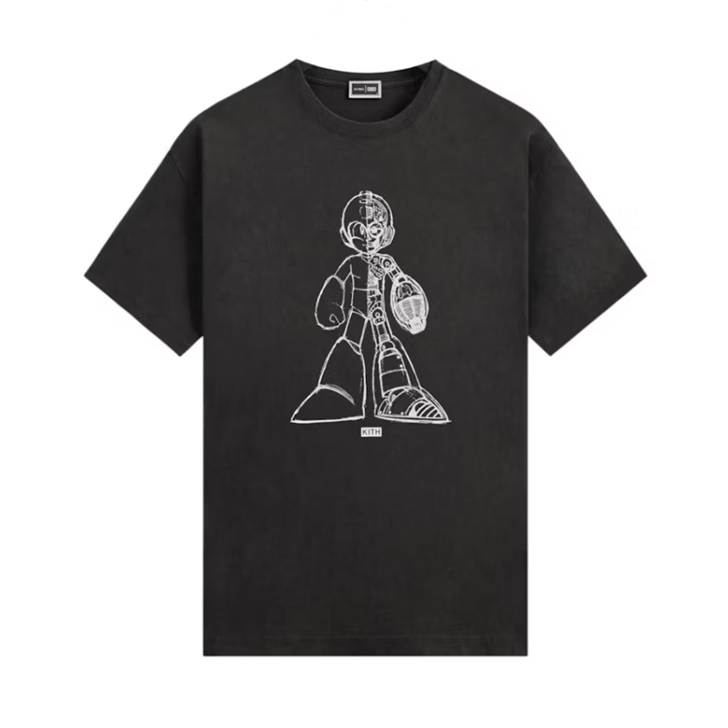Kith x Capcom Mega Man Sketch Vintage Tee Black