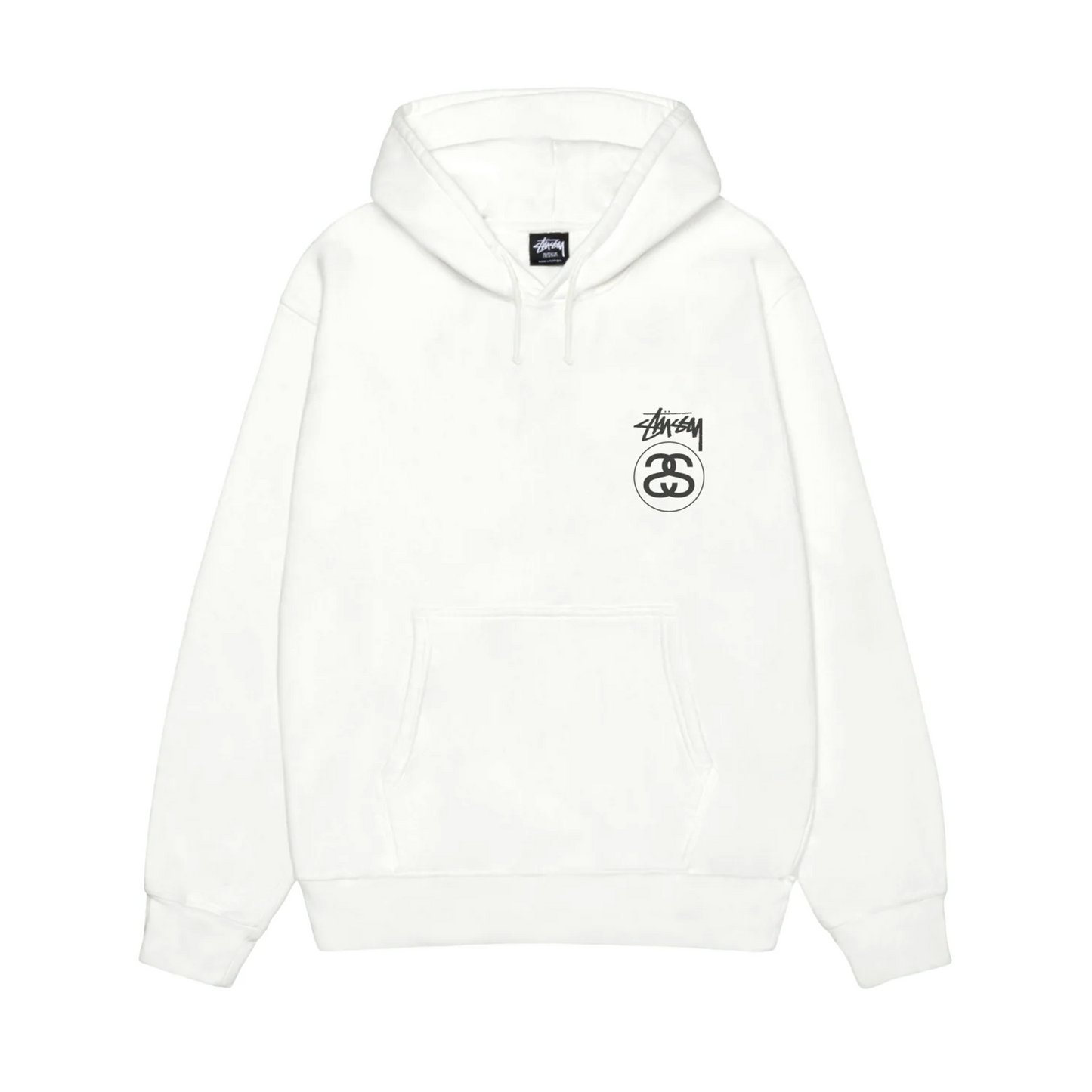 Stussy Stock Link Hoodie Pigment Dyed Natural