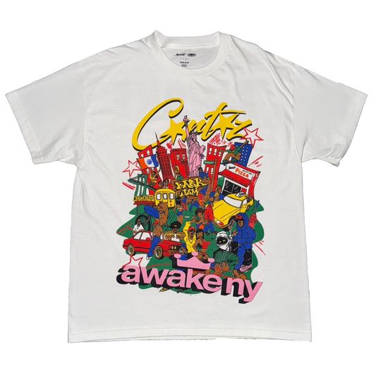 Awake NY x Corteiz Awake Rules New York Tee