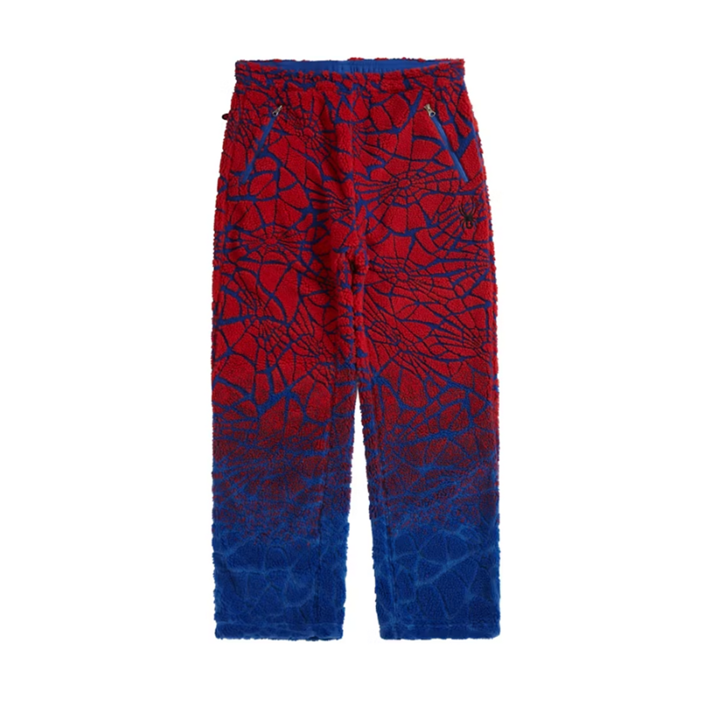 Supreme Spyder Web Polar Fleece Pant Royal [USED] - M (Used)