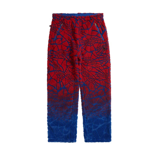 Supreme Spyder Web Polar Fleece Pant Royal [USED] - M (Used)