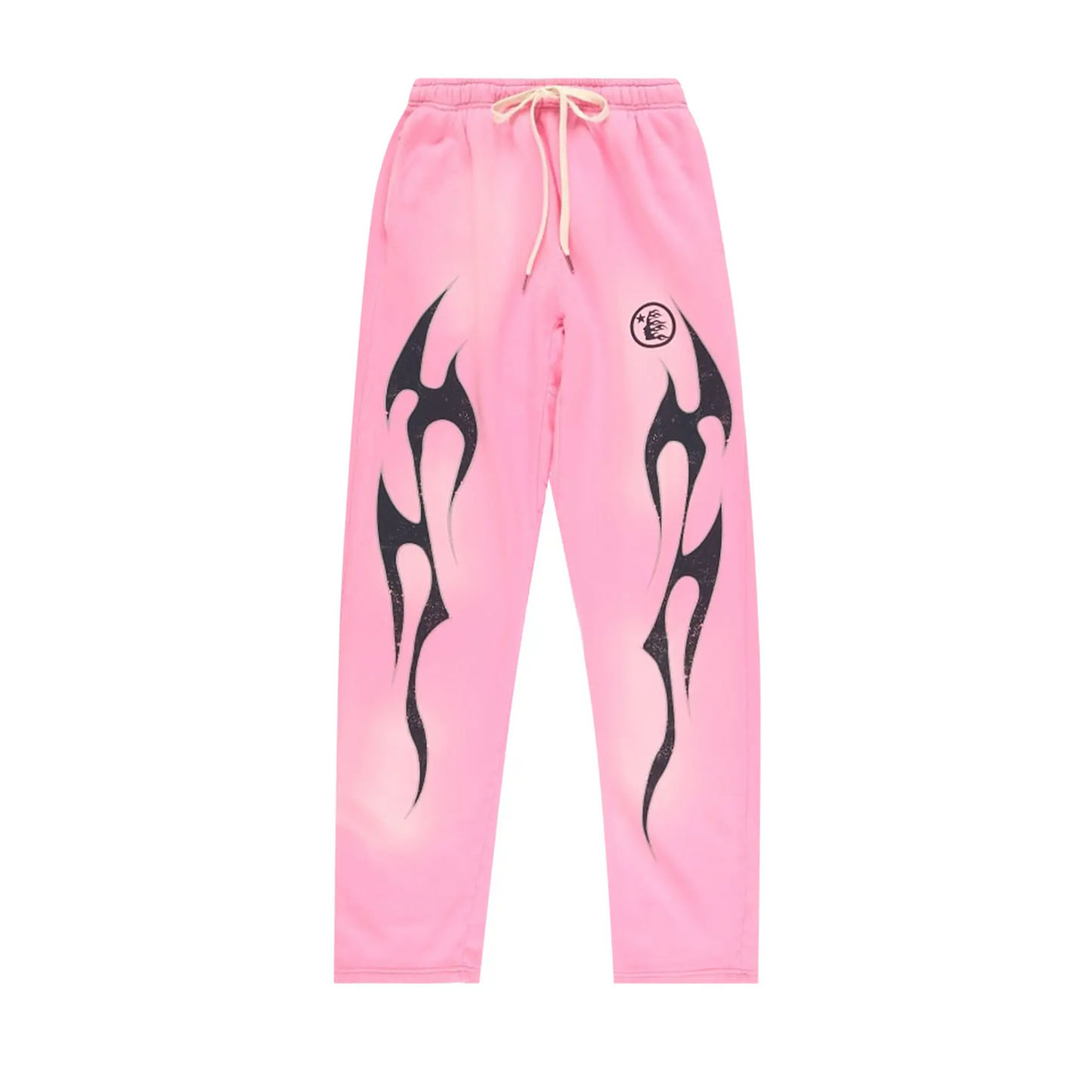 Hellstar Flame Sweatpants Pink/Black