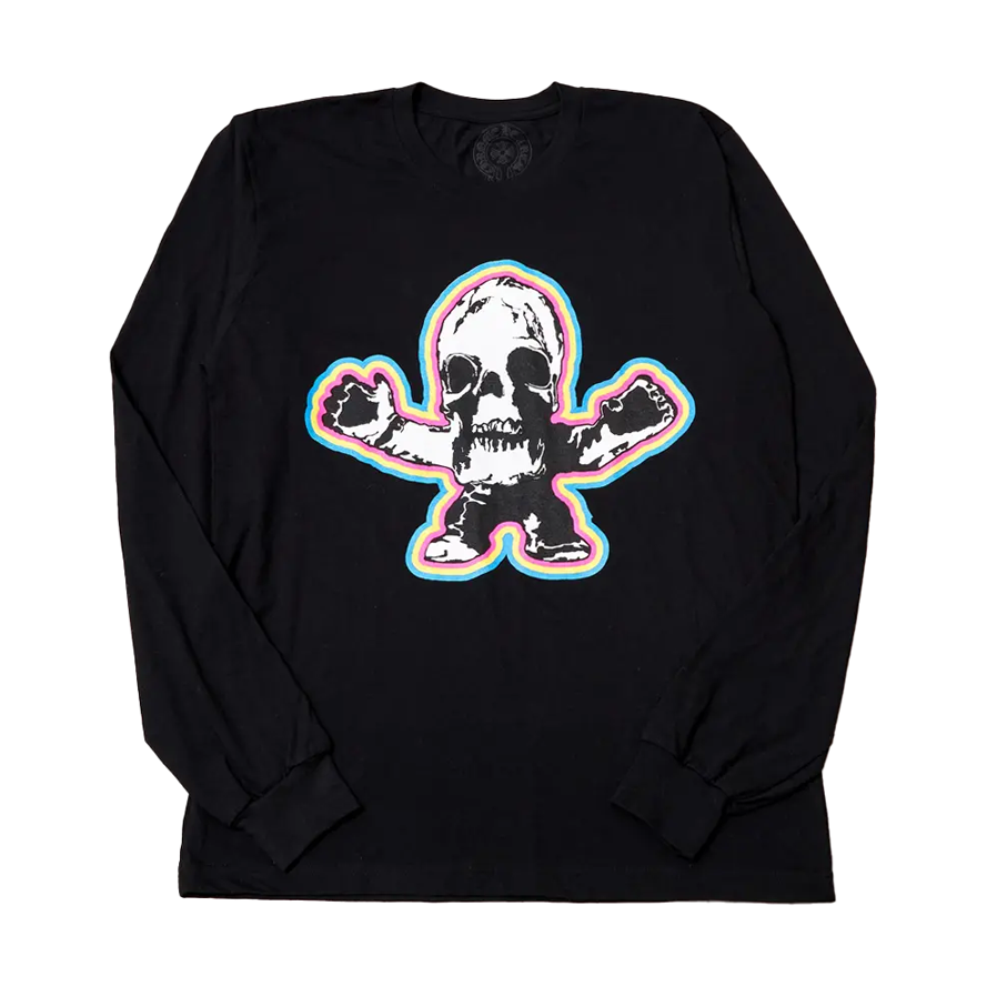 Chrome Hearts Foti Rainbow Long Sleeve Tee [USED] - L (Used)