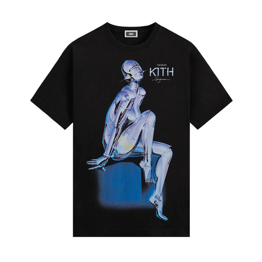 Kith For Nanzuka Gallery Sorayama Model A Tee Black