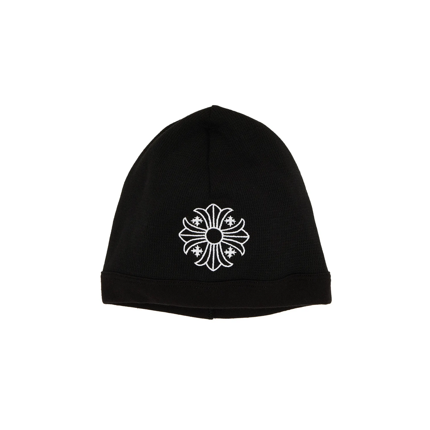 Chrome Hearts Skull Cross Logo Beanie 'Black/White'