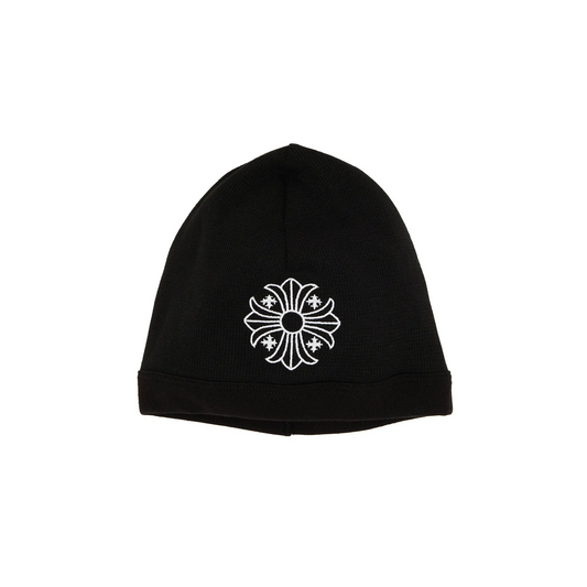 Chrome Hearts Skull Cross Logo Beanie 'Black/White'