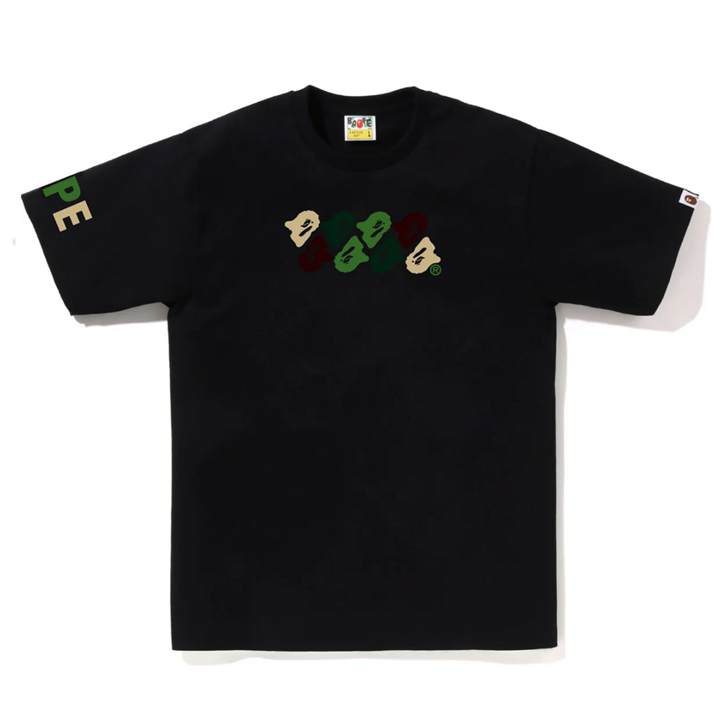 Bape A Bathing Ape ABC Camo Tee Black [USED] - S (Used)