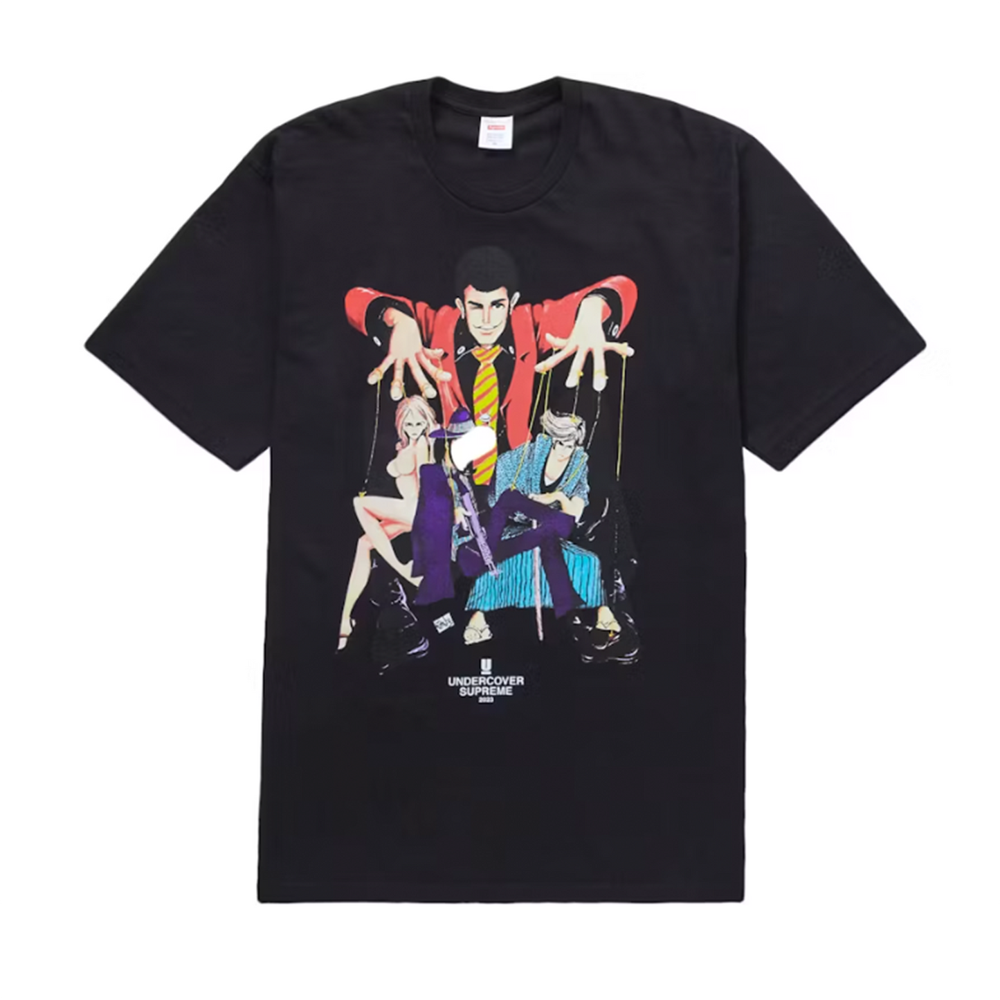 Supreme UNDERCOVER Lupin Tee Black [USED] - XL (Used)