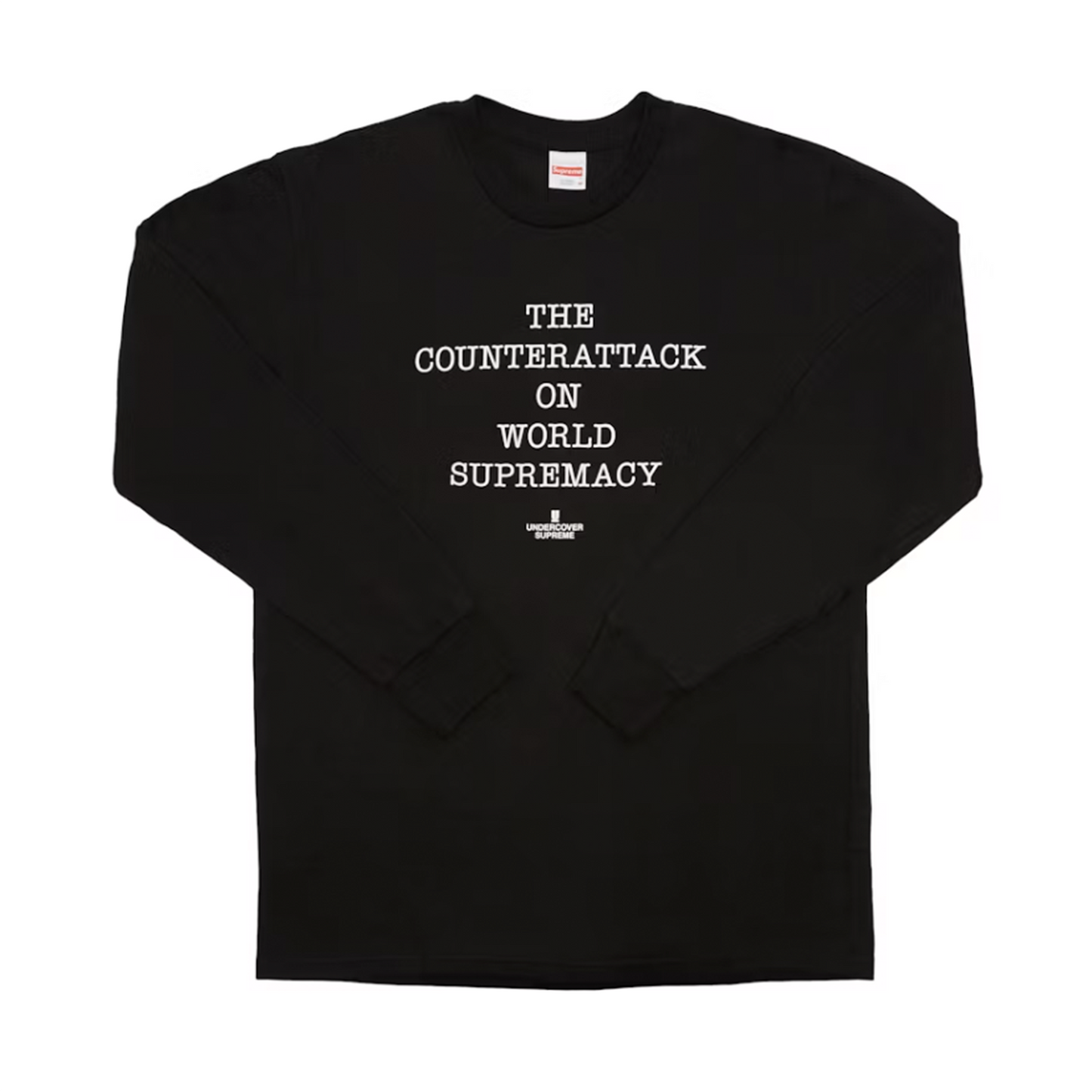 Supreme UNDERCOVER/Public Enemy Counterattack L/S Tee Black [USED] - S (Used)