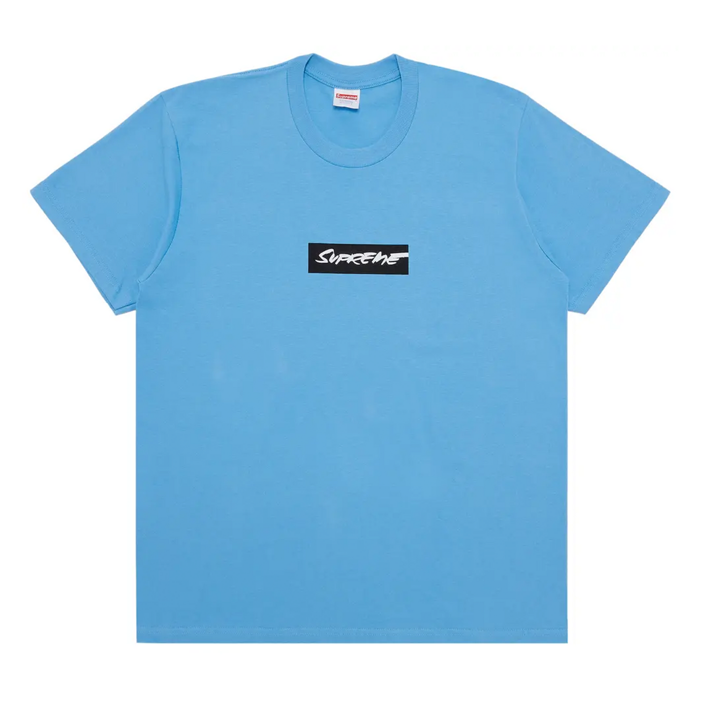 Supreme Futura Box Logo Tee Bright Blue