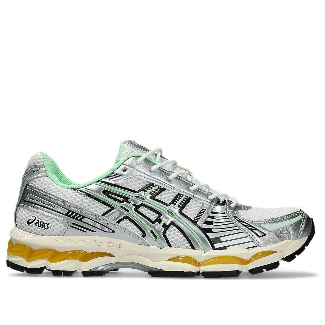 1203A827 100 ASICS Gel-Kayano 12.1 Silver Green Orange