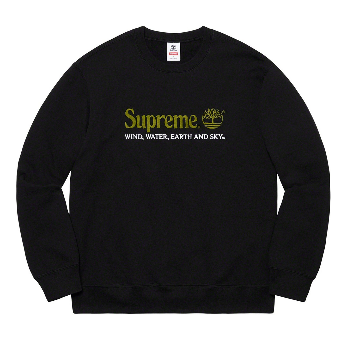 Supreme Timberland Crewneck Black [USED] - M (Used)