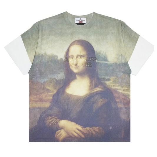 Supreme x Stone Island Short-Sleeve Top 'Mona Lisa' [USED] - XXL (Used)