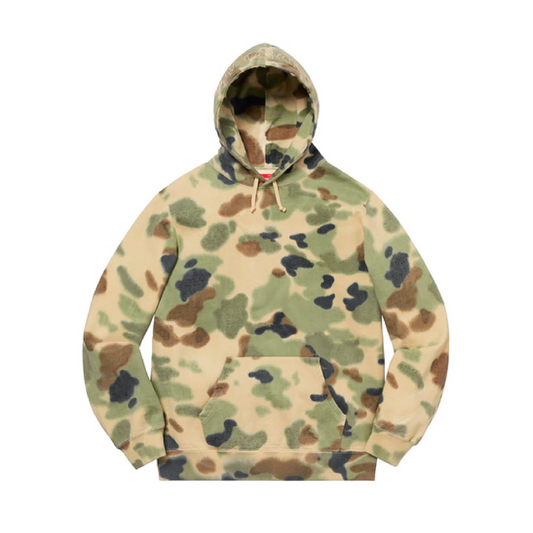 Supreme Overdyed Hooded Sweatshirt (SS20) Painted Camo [USED] - XL (Used)