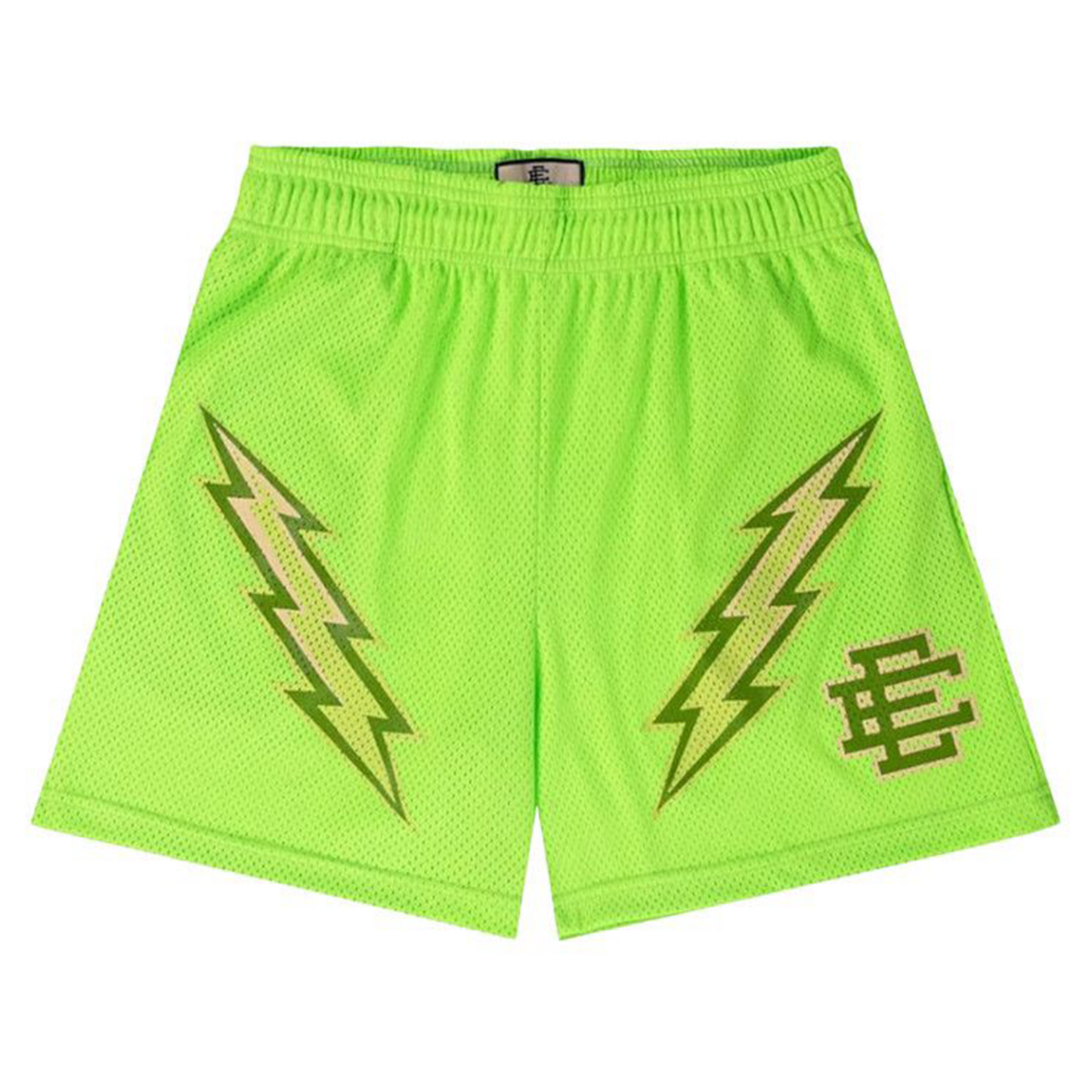 Eric Emanuel EE Basic Short Gecko Green Bolts [USED] - XXL (Used)