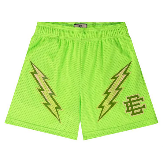 Eric Emanuel EE Basic Short Gecko Green Bolts [USED] - XXL (Used)