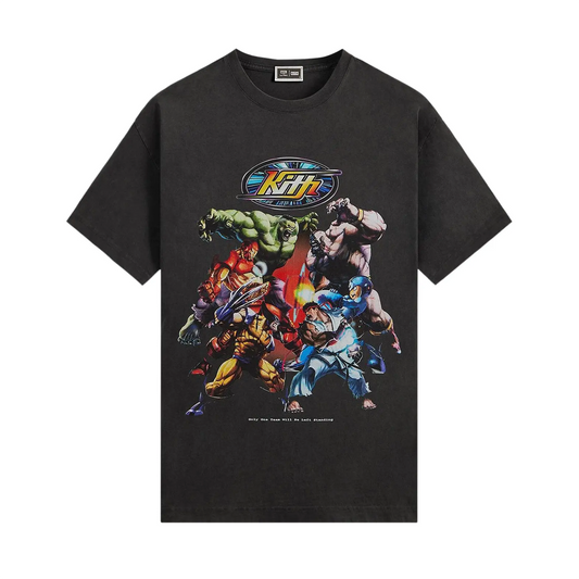 Kith x Marvel vs. Capcom Final Fight Vintage Tee Black