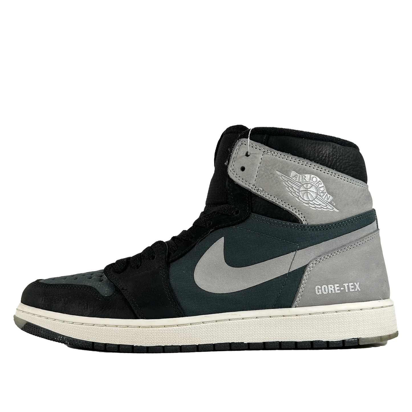 DB2889 001 Jordan 1 Retro High Element Gore-Tex Black Particle Grey [USED] - 12 M (Used)