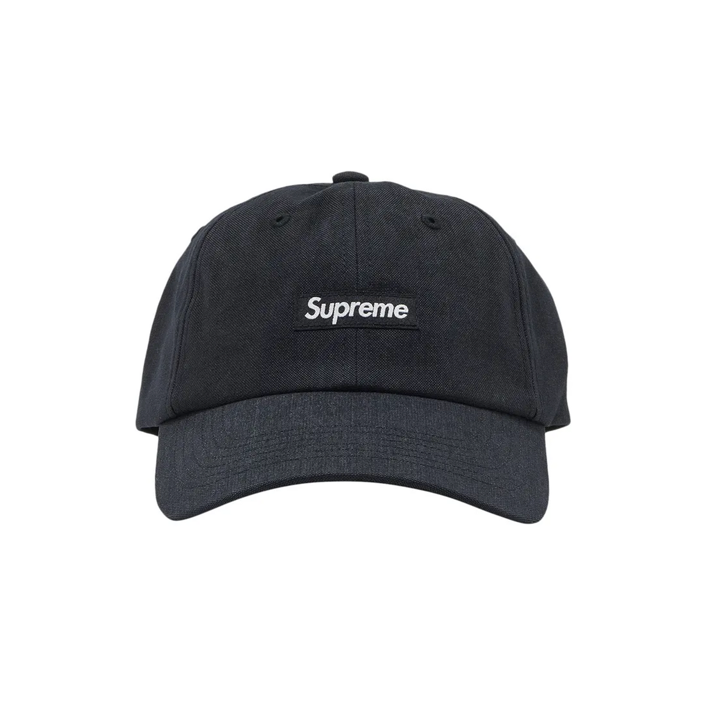 Supreme Brushed Cordura Small Box 6-Panel 'Black'