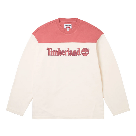 Supreme Timberland L/S Football Top White
