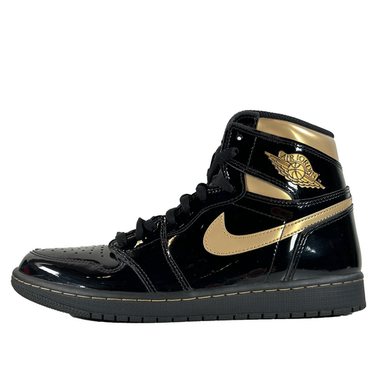 555088 032 Jordan 1 Black/Gold [USED] - 10 M (Used2)