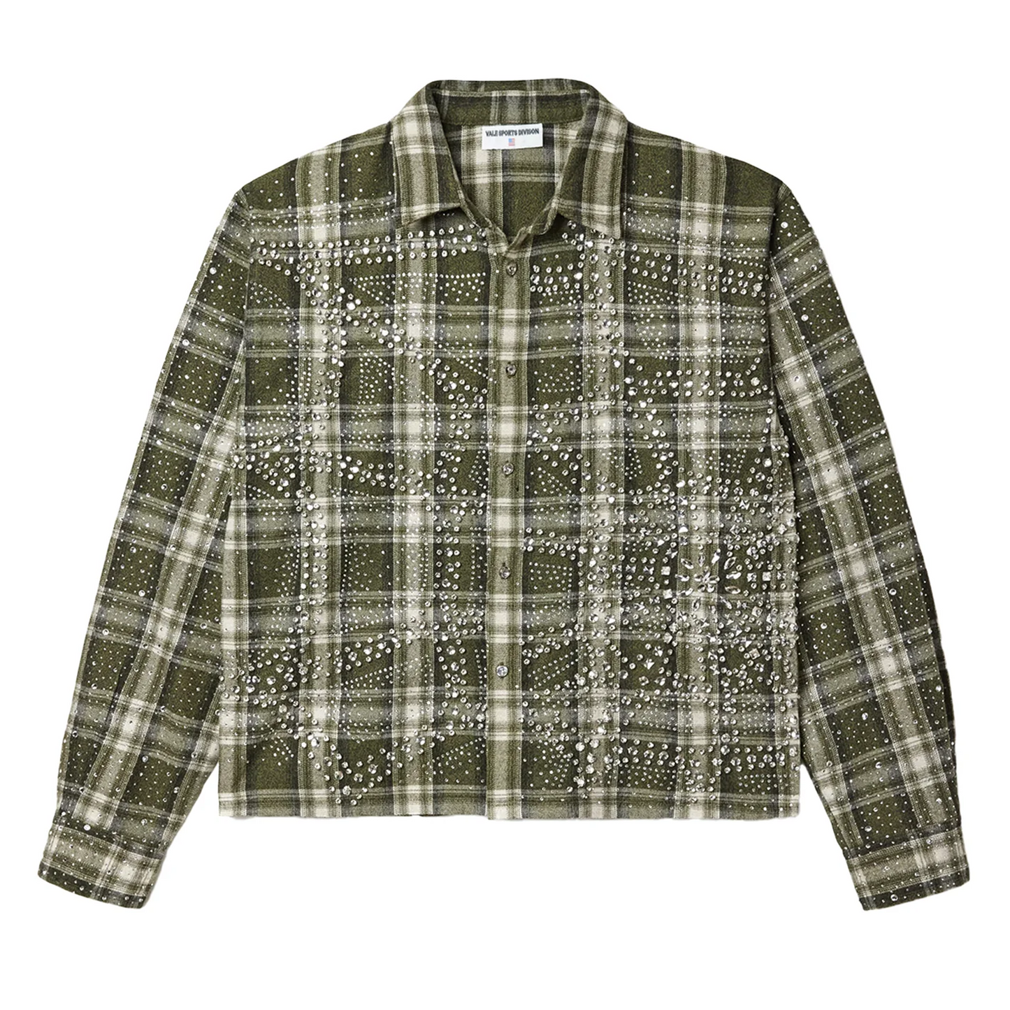 Vale Forever Campfire Flannel Shirt Olive [USED] - XXL (Used)