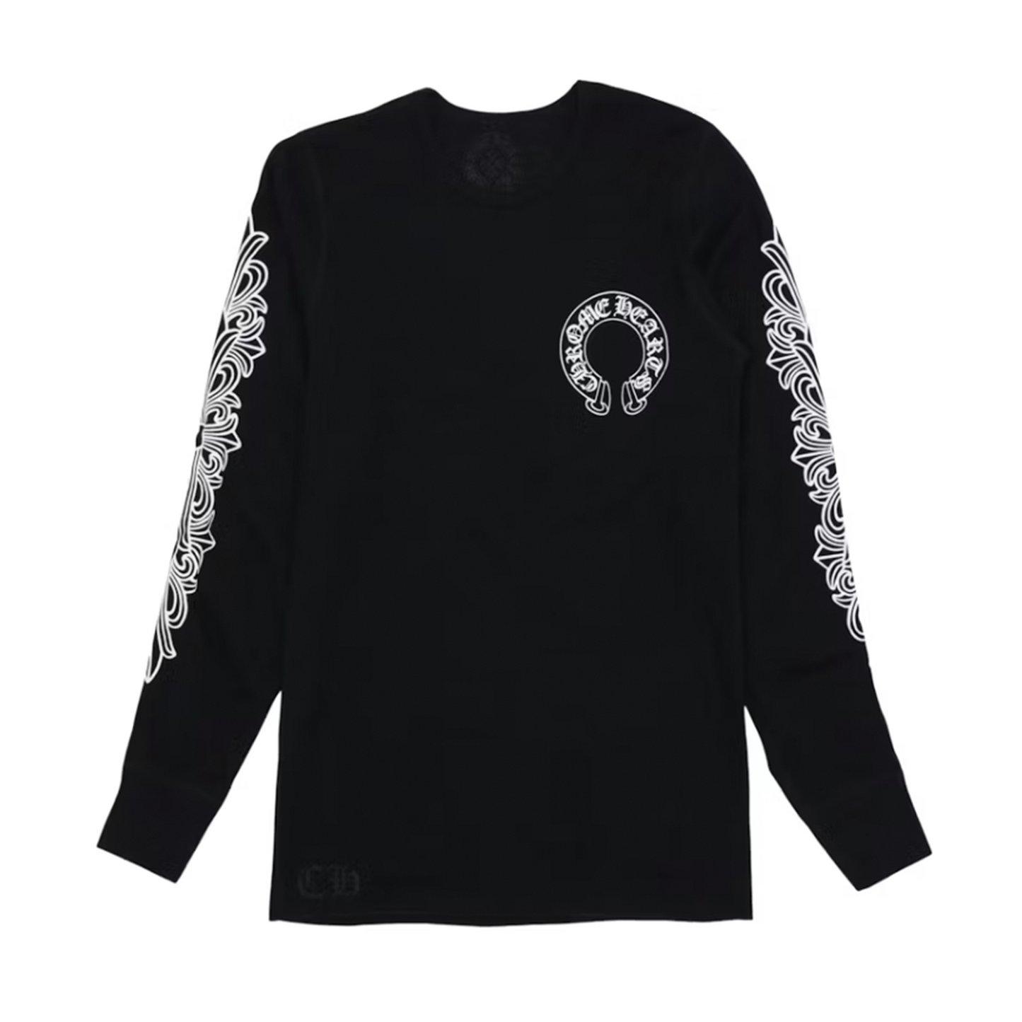 Chrome Hearts Men's Horseshoe Thermal Waffle T-Shirt