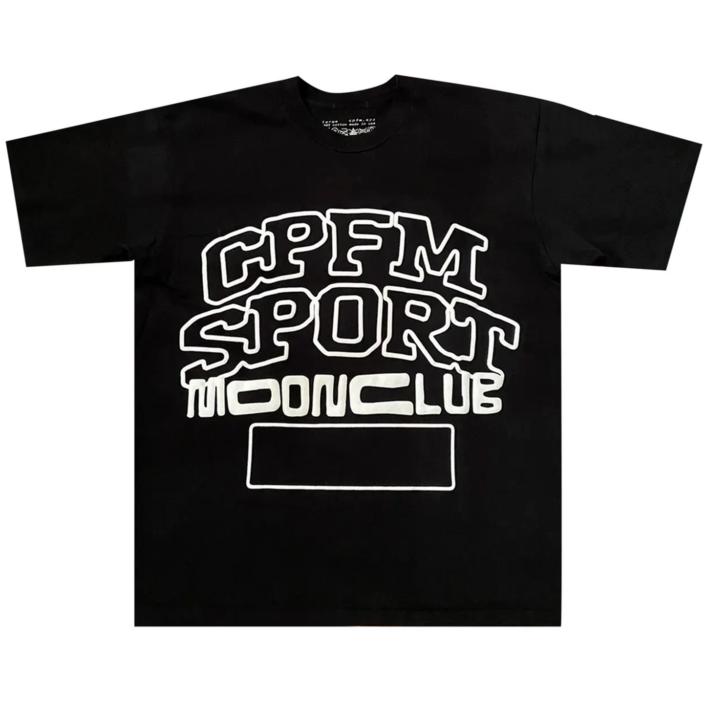 Cactus Plant Flea Market Sport Moonclub T-shirt Black [USED] - XL (Used)